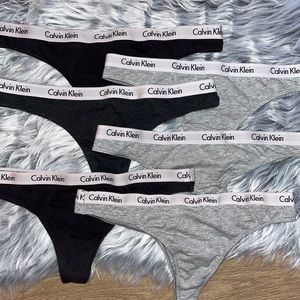Calvin Klein Thong 6 Pack Bundle